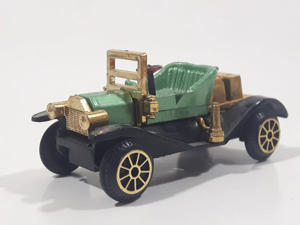 Vintage Reader's Digest High Speed Corgi Ford Model T Mint Green & Gold No. 304 Classic Die Cast Toy Antique Car Vehicle