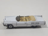 Vintage 1981 Warner Bro. ERTL Dukes of Hazzard Boss Hogg Cadillac Convertible White Die Cast Toy Car Vehicle TV Show Collectible