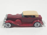 1986 Hot Wheels '31 Doozie Maroon Red Die Cast Toy Car Vehicle WW Malaysia
