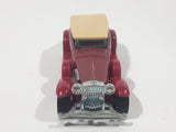 1986 Hot Wheels '31 Doozie Maroon Red Die Cast Toy Car Vehicle WW Malaysia