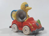 Vintage 1987 Playskool Sesame Street Big Bird Drum Music Band Car Die Cast Toy Car Vehicle