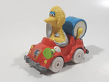 Vintage 1987 Playskool Sesame Street Big Bird Drum Music Band Car Die Cast Toy Car Vehicle