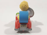 Vintage 1987 Playskool Sesame Street Big Bird Drum Music Band Car Die Cast Toy Car Vehicle