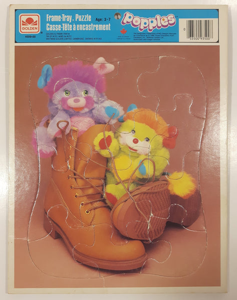 Vintage 1986 Whitman Golden Popples Frame Tray Puzzle 4509-00