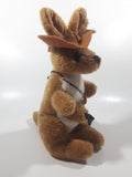 My Australia Kangroo with Joey and a Bucket 9 1/2" Stuffed Animal Plush Toy