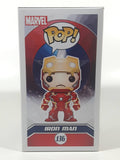 Funko Pop! Marvel Captain America Civil War #136 Iron Man Unmasked 4" Tall Toy Vinyl Bobblehead Figure New in Box