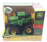 Tomy ERTL Monster Treads Wheelie Tractor John Deere 6" Plastic Motorized Toy Vehicle with Sounds New in Box