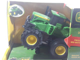 Tomy ERTL Monster Treads Wheelie Tractor John Deere 6" Plastic Motorized Toy Vehicle with Sounds New in Box