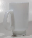 Vintage Walt Disney Productions America On Parade Betsy Ross Flag 4 3/4" Tall White Milk Glass Pedestal Cup