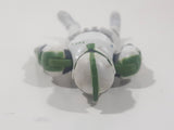 2003 Hasbro LFL Star Wars Clone Wars Clone Trooper Green 4" Tall Toy Action Figure