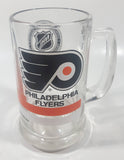 1993 Cutler Brands Philadelphia Flyers NHL Ice Hockey Team 5 1/2" Tall Glass Beer Mug Cup