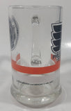 1993 Cutler Brands Philadelphia Flyers NHL Ice Hockey Team 5 1/2" Tall Glass Beer Mug Cup