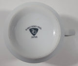 Vintage Walt Disney Productions Disneyland 3 1/4" Tall White with Gold Trim Porcelain Coffee Mug Cup