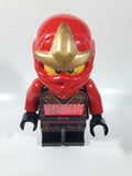 2013 Lego Ninjago Kai Red Character 9 1/2" Tall Plastic Digital Alarm Clock