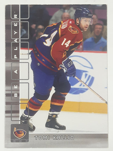 2001-02 In The Game Be A Player Memorabilia NHL Ice Hockey Trading Cards (Individual)