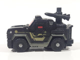 Transformers Missile Launcher Black Plastic Toy Car Vehicle