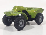 Maisto 383 Quad ATV 4 Wheeler All Terrain Vehicle 4x4 Lime Green Pullback Die Cast Motorized Friction Toy Car Vehicle Missing Parts