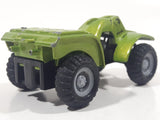Maisto 383 Quad ATV 4 Wheeler All Terrain Vehicle 4x4 Lime Green Pullback Die Cast Motorized Friction Toy Car Vehicle Missing Parts