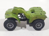 Maisto 383 Quad ATV 4 Wheeler All Terrain Vehicle 4x4 Lime Green Pullback Die Cast Motorized Friction Toy Car Vehicle Missing Parts