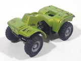 Maisto 383 Quad ATV 4 Wheeler All Terrain Vehicle 4x4 Lime Green Pullback Die Cast Motorized Friction Toy Car Vehicle Missing Parts