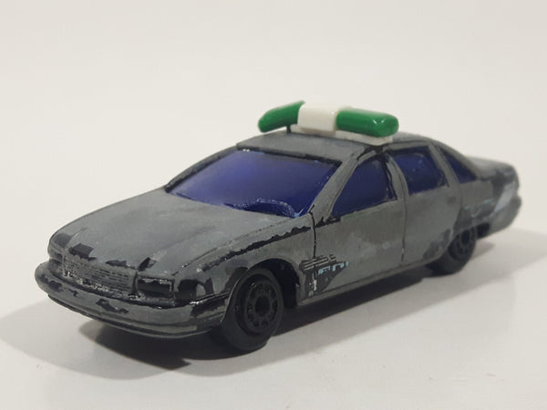 Maisto Chevrolet Chevy Caprice Rhode Island Police Force Black Die Cast Toy Car Vehicle