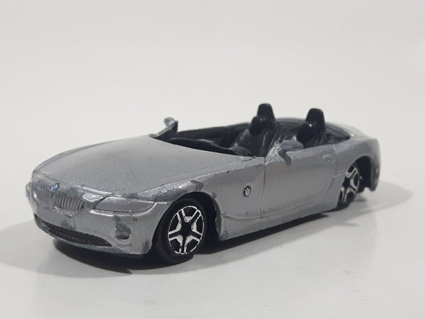 Motor Max No. 6083 BMW Z4 Convertible Silver Grey 1/64 Scale Die Cast Toy Car Vehicle