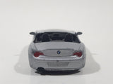 Motor Max No. 6083 BMW Z4 Convertible Silver Grey 1/64 Scale Die Cast Toy Car Vehicle