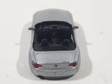 Motor Max No. 6083 BMW Z4 Convertible Silver Grey 1/64 Scale Die Cast Toy Car Vehicle