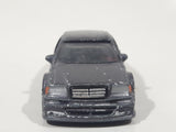 Unknown Brand Dark Grey 1/64 Scale Die Cast Toy Car Vehicle