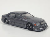 Unknown Brand Dark Grey 1/64 Scale Die Cast Toy Car Vehicle