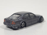 Unknown Brand Dark Grey 1/64 Scale Die Cast Toy Car Vehicle