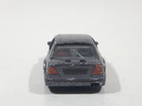 Unknown Brand Dark Grey 1/64 Scale Die Cast Toy Car Vehicle