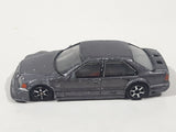 Unknown Brand Dark Grey 1/64 Scale Die Cast Toy Car Vehicle