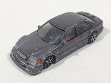Unknown Brand Dark Grey 1/64 Scale Die Cast Toy Car Vehicle
