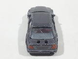 Unknown Brand Dark Grey 1/64 Scale Die Cast Toy Car Vehicle