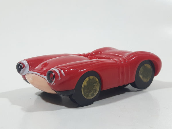 2011 McDonald's DC Comics Plasticman Red Plastic Toy Car Vehicle