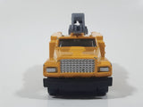 Motor Max 6038 Cherry Picker Boom Utility Truck Yellow Die Cast Toy Car Vehicle