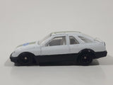 Vintage Welly Ford Sierra XR4i White Die Cast Classic Toy Car Vehicle Made in Hong Kong