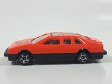 Greenbrier 9804 Sedan Bright Orange Die Cast Toy Car Vehicle