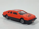 Greenbrier 9804 Sedan Bright Orange Die Cast Toy Car Vehicle