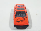 Greenbrier 9804 Sedan Bright Orange Die Cast Toy Car Vehicle