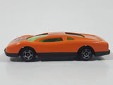 Greenbrier 9809 Sports Coupe Bright Orange Die Cast Toy Car Vehicle