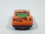 Greenbrier 9809 Sports Coupe Bright Orange Die Cast Toy Car Vehicle