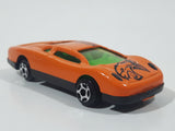 Greenbrier 9809 Sports Coupe Bright Orange Die Cast Toy Car Vehicle
