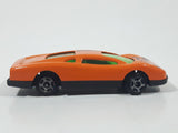Greenbrier 9809 Sports Coupe Bright Orange Die Cast Toy Car Vehicle