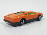 Greenbrier 9809 Sports Coupe Bright Orange Die Cast Toy Car Vehicle
