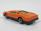 Greenbrier 9809 Sports Coupe Bright Orange Die Cast Toy Car Vehicle