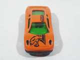 Greenbrier 9809 Sports Coupe Bright Orange Die Cast Toy Car Vehicle