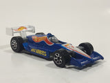 1992 Hot Wheels F1 Indy Race Car Good Year Blue Die Cast Toy Car Vehicle