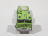 Zylmex P312 Fire Engine Lime Green Die Cast Toy Ladder Truck Firefighting Car Vehicle